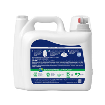 Sensitive Skin Free & Clear Liquid Laundry Detergent Soap, 170 Fl Oz, 170 Loads